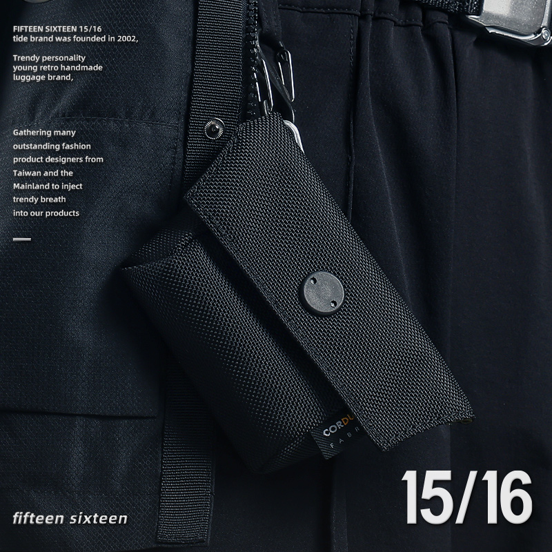 15/16CORDURA 汽车钥匙包ipad耳机收纳包1680D弹道尼龙零钱包卡包 - 图0