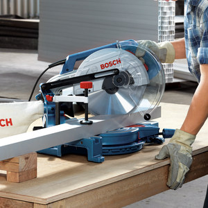 正品博世BOSCH多功能斜切锯切割机木工锯铝机高精度界铝机GCM10MX