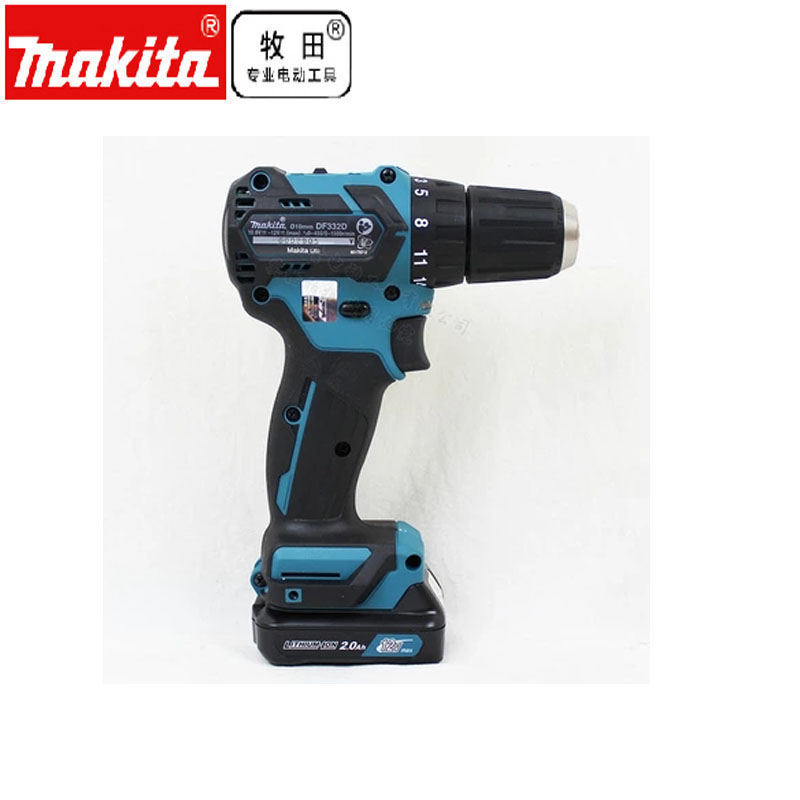 正品牧田Makita充电冲击起子机锂电12V电动螺丝刀DF332DSME/SAE/Z-图0