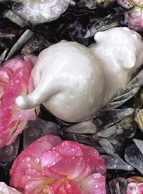 炸窑社春日手作虎年雕塑瓷创意