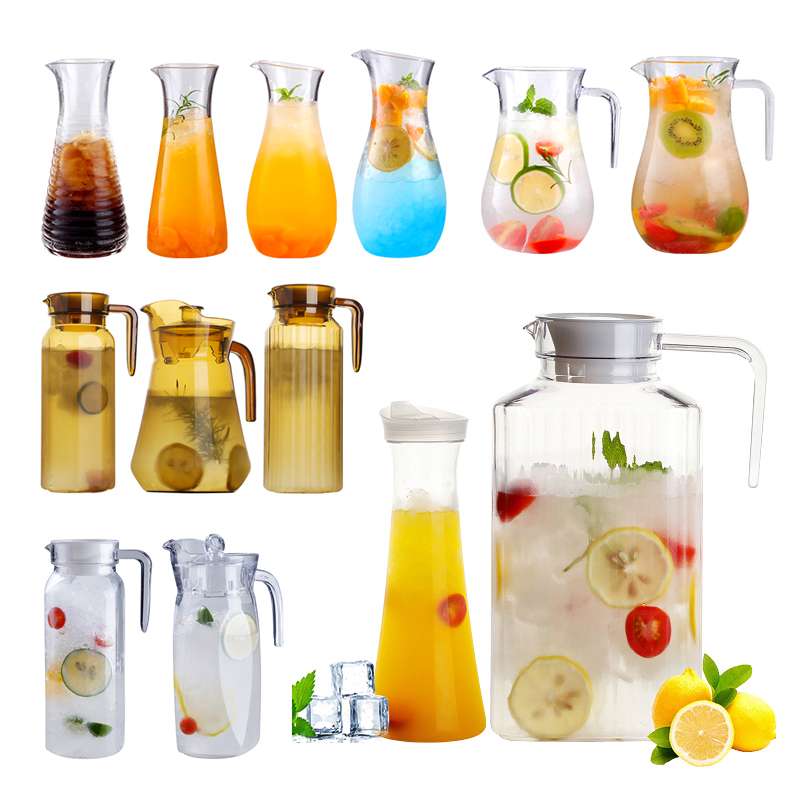 Plastic jug PC acrylic juice bottle beverage jug - 图3