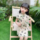 特价清仓2025夏装童装女童连衣裙中国风旗袍裙夏季碎花宝宝公主裙