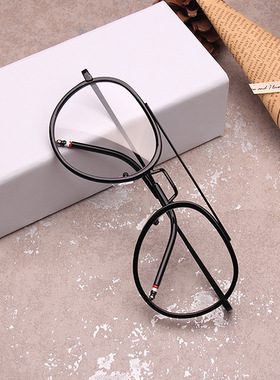 新款眼镜框潮流复古大框平光镜