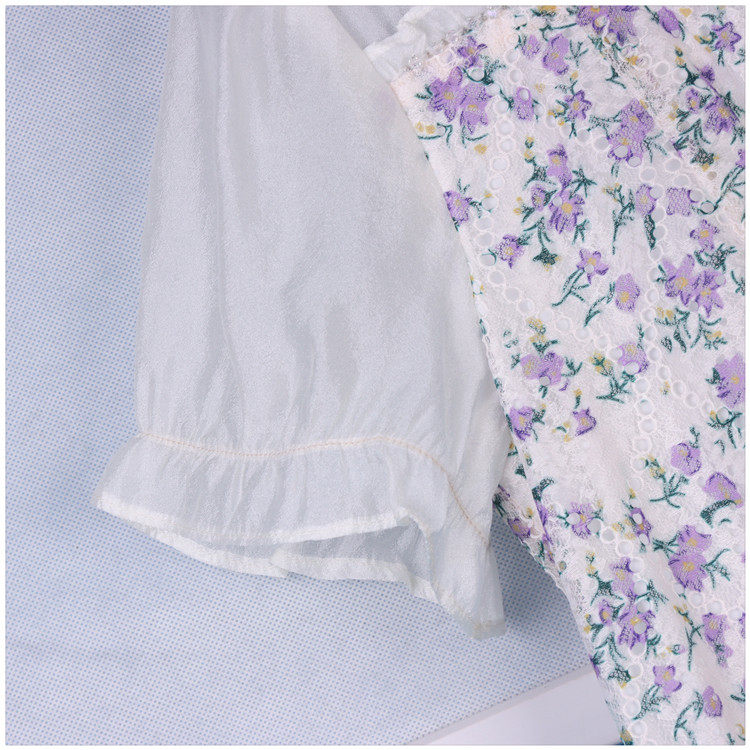 丽新折扣女装 H海10 系列 24夏装端庄时尚气质碎花清新个性连衣裙