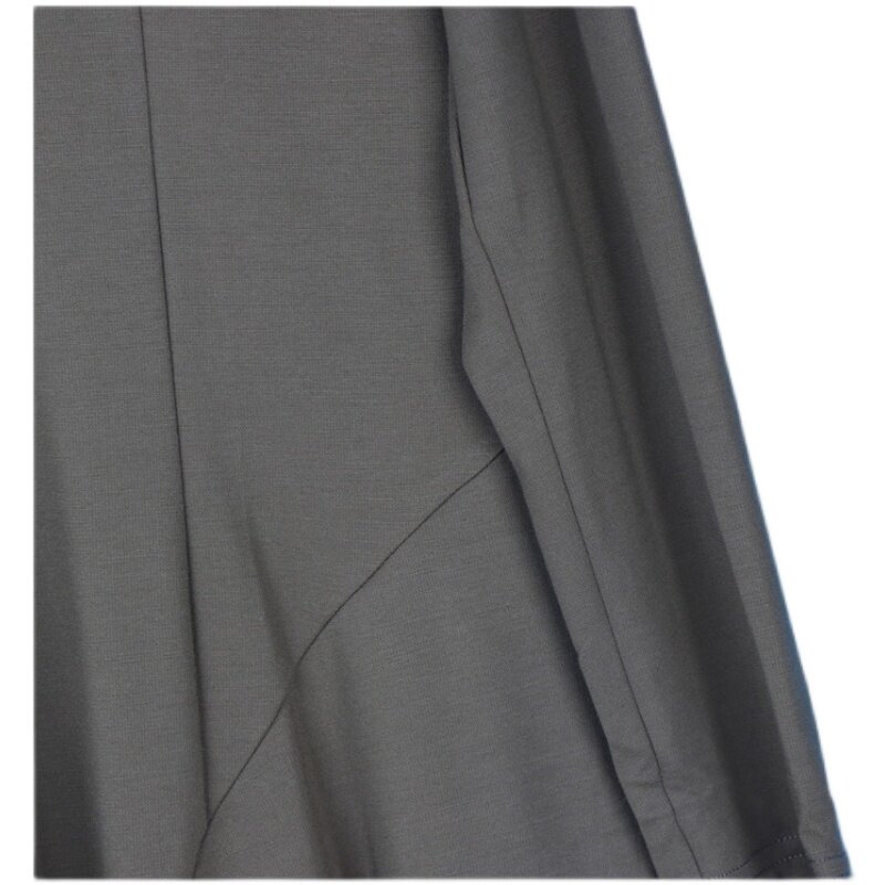 丽新折扣女装 H海 系列秋冬大码大方得体典雅 长袖V领连衣裙女裙