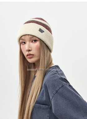 USS2韩国单板滑雪男女同款绒线帽