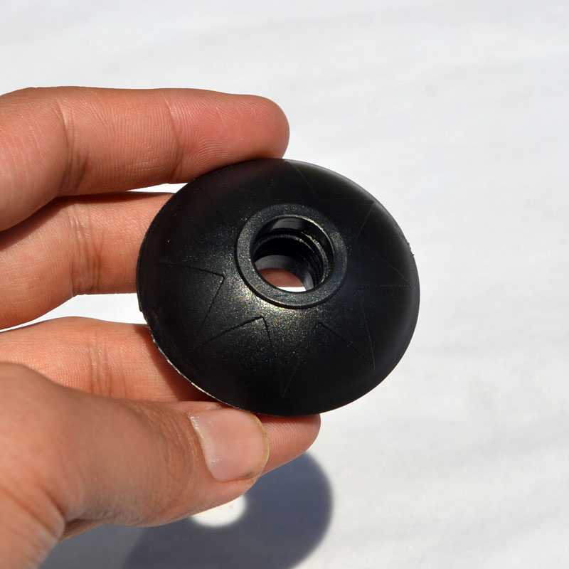 登山杖配件 杖尖帽 圆头/杖帽 长头 短头 大脚套 雪托 泥托 8字扣