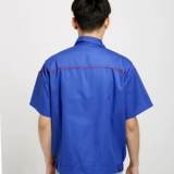 Летняя короткая -набор рабочей одежды для рабочей одежды мужская рубашка, летняя автострадация настройка корпоративной установки предприятия для службы страхования труда