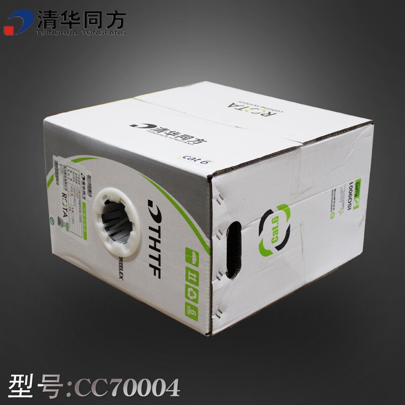ROTA清华同方六类非屏蔽网线 CAT6 6类千兆无氧铜双绞线CC70004_虎窝淘