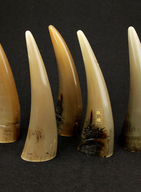 角缘新品白水功能毛笔书法摆件