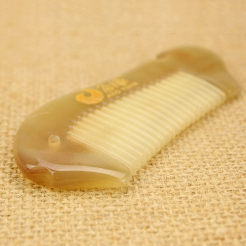 角缘 Маленькая натуральная портативная сумка, креативная расческа