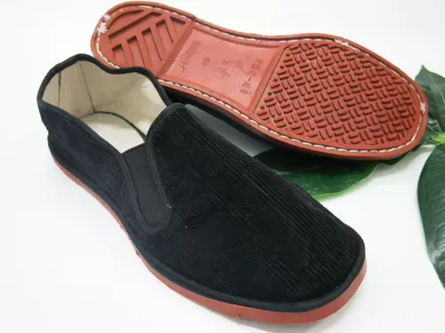 Подлинная старая Пекин Красное нижнее самец светло -ядро таблетки пластиковые базовые туфли белая пленка ленивая бархатная коричневая пленка Ностальгическая ретро