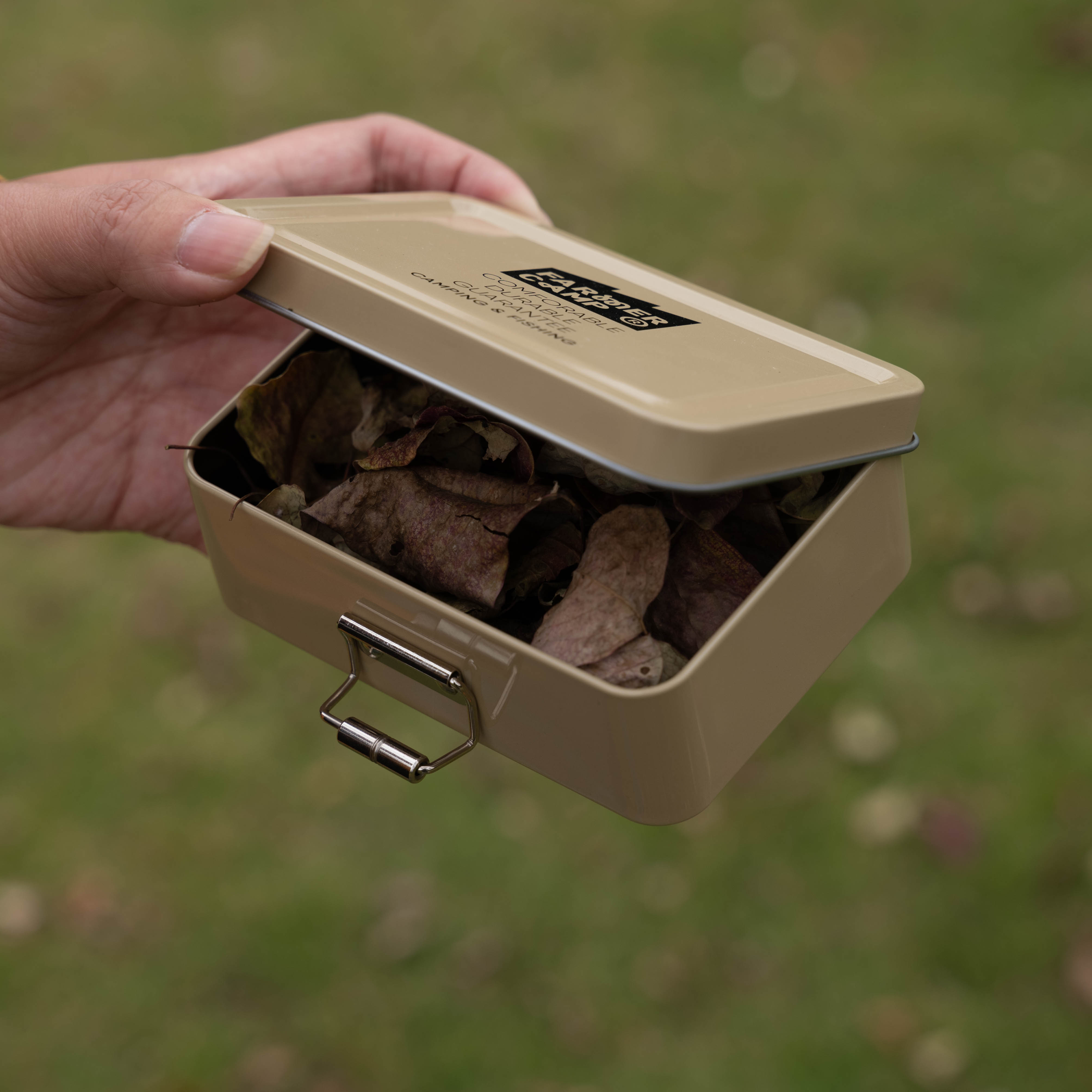 Farmer Camp小物钓铁盒 饵料盒漂盒路亚微物收纳盒小铁盒 - 图1