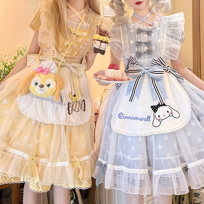 现货告白气球家三丽鸥爱丽丝姐姐妹妹lolita裙洛丽塔甜美全款OP_虎窝淘