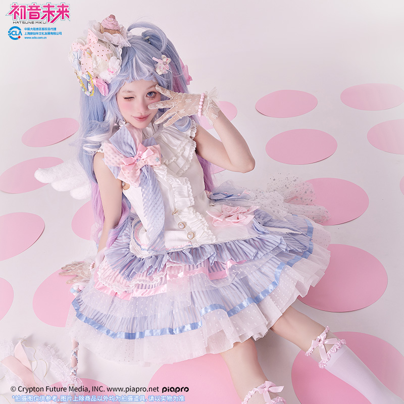 告白气球家 初音未来 miku《Be The One》衍生打歌服lolita裙正版 - 图2