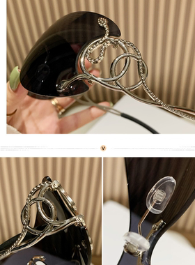 2024新款弧形欧美风格修饰脸型时尚女款眼镜1048