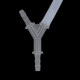 Silicone tube joint elbow silicone tube