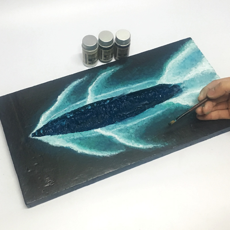 storm creation 海洋情景新手包模型地台战舰海上微缩DIY懒人手工 - 图0