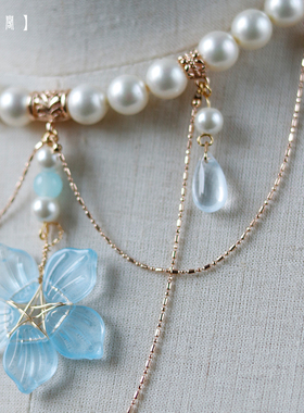 百搭颈链古风汉服软璎珞手作项链原创设计明制宋制唐风配饰司珍阁