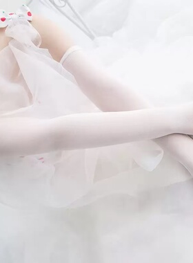 无缝红白灰色黑丝五指手套cosplay动漫JK防晒结婚新娘天鹅绒礼仪