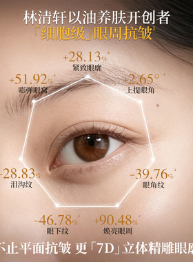 【双11抢先购】林清轩山茶花抗皱周抛眼部精华油抗皱紧致