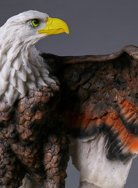 美式老鹰雄鹰树脂家居树脂工艺