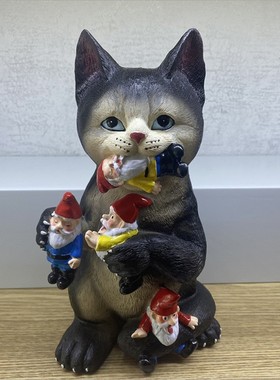 跨境小矮人系列套装玩偶装饰