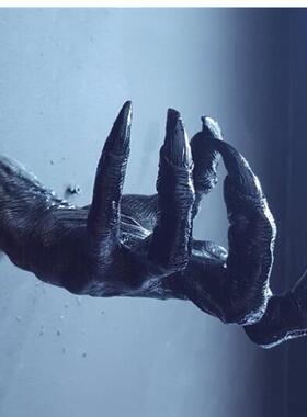 跨境爆款恶魔手爪树脂工艺品挂件