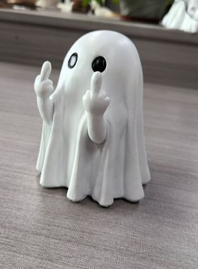 新款万圣节可爱幽灵摆件