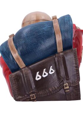 摇滚传奇人物雕像骷髅头摆件