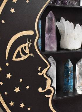 月亮水晶架水晶展示架