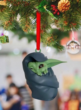 星球大战尤达圣诞树装饰挂饰