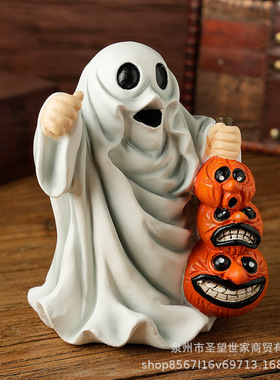 万圣节MiddlefingerCuteGhost