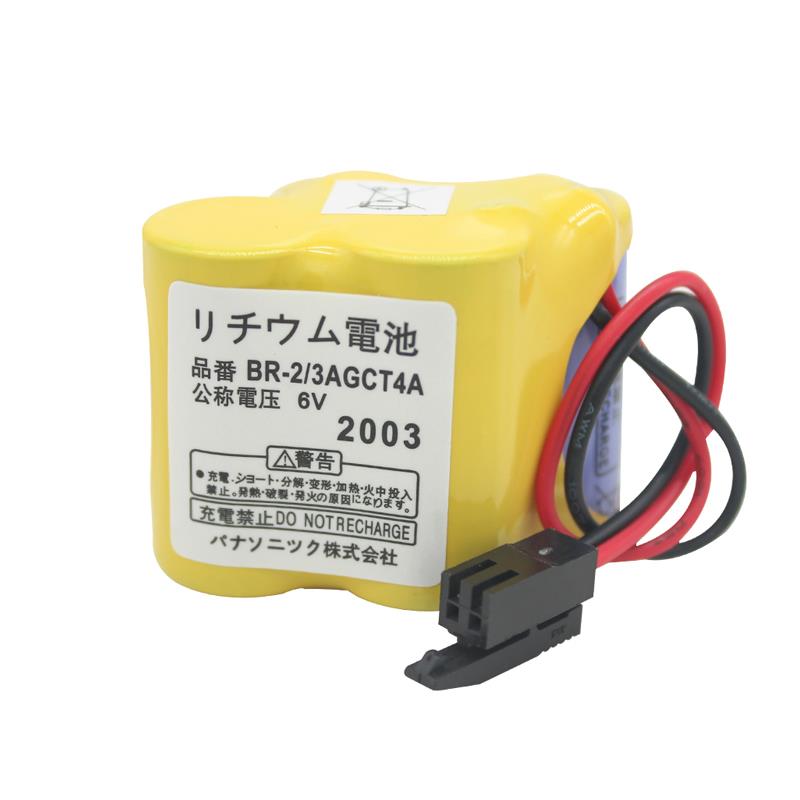 原装 BR-2/3AGCT4A 6V加工中心数控机床PLC锂电池兼容松下