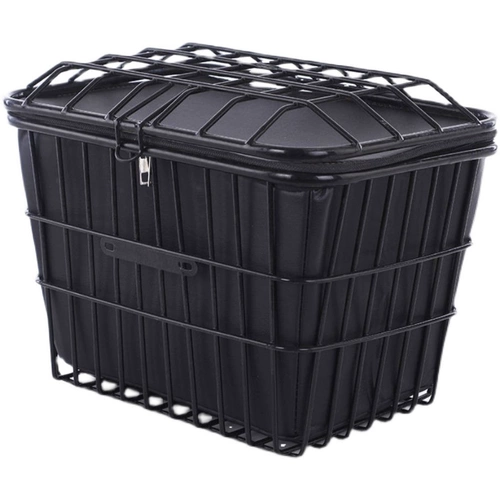 Электрический велосипед, корзина, ранец