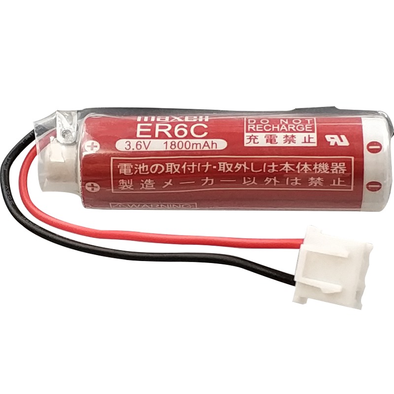 原装maxell er6c aa 3.6 v三菱电池 沐希运动电池/燃料
