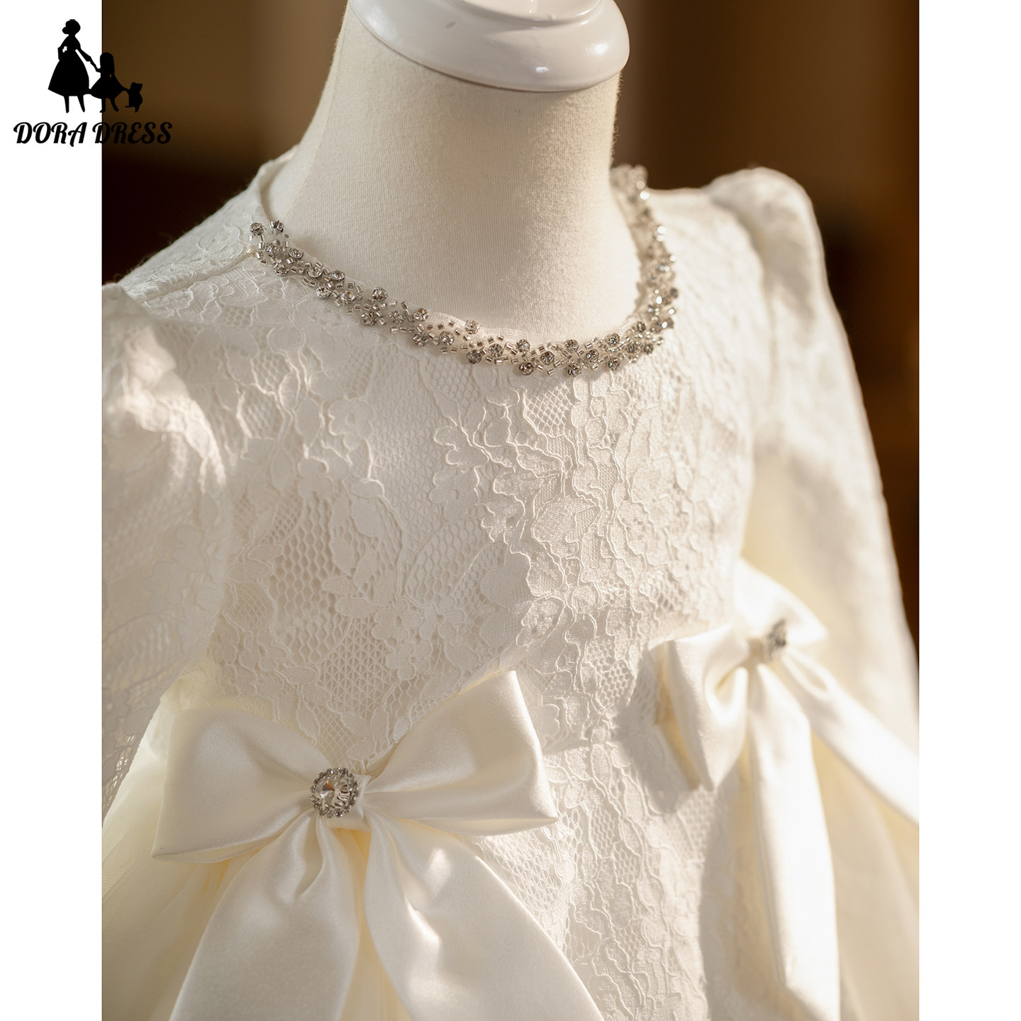 新款儿童公主裙花童婚礼钢琴主持人演出服女童礼服周岁女宝宝生日,淘宝优惠券,粉丝福利购,淘宝优惠卷