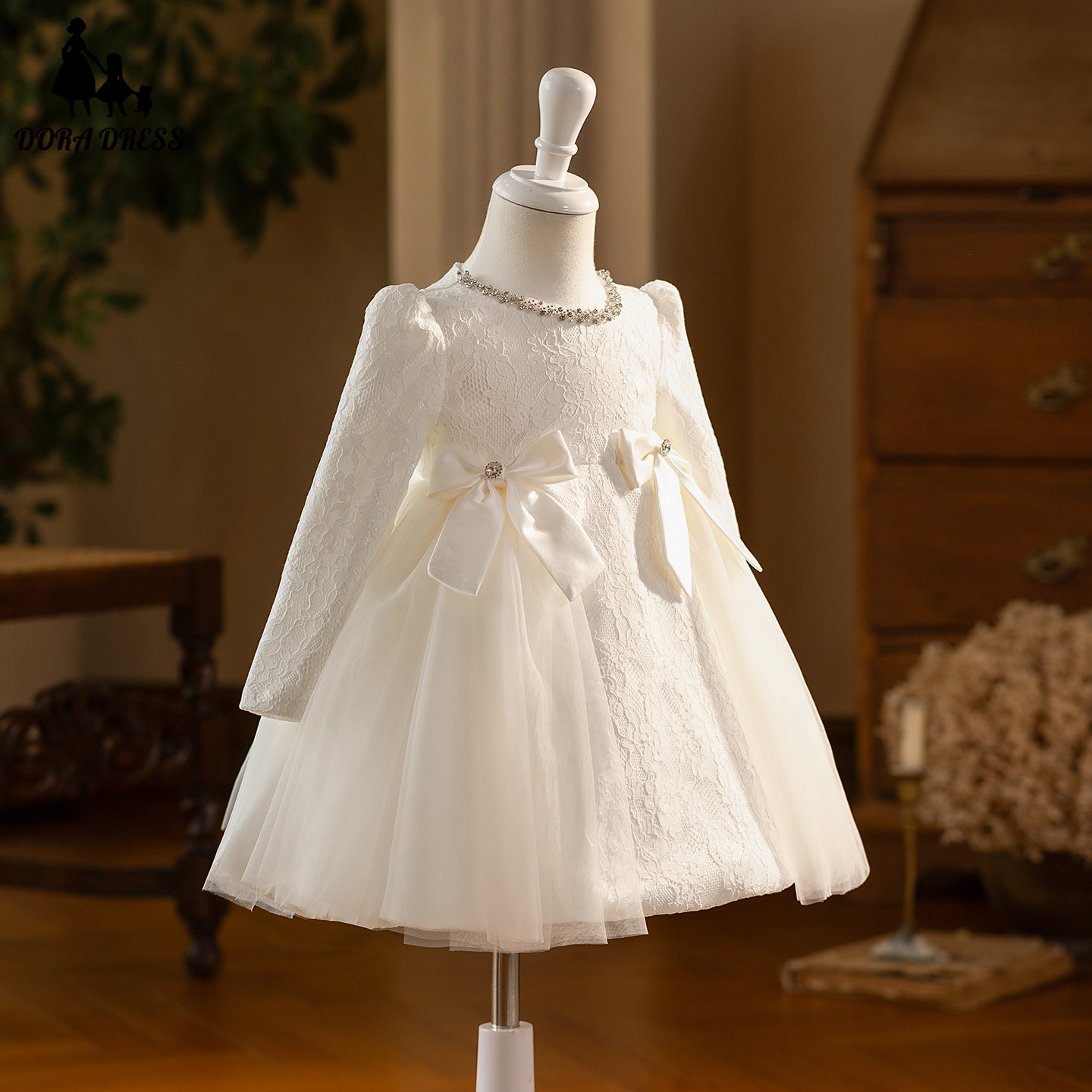 新款儿童公主裙花童婚礼钢琴主持人演出服女童礼服周岁女宝宝生日,淘宝优惠券,粉丝福利购,淘宝优惠卷