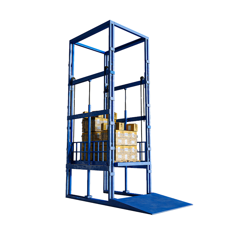 液压货梯电动小型货物提升机简易升降平台电梯工业仓库厂房升降机-图3