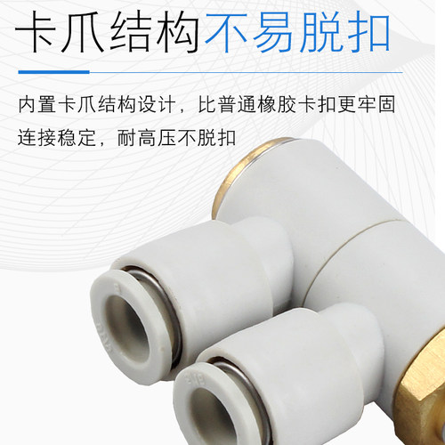 smc型万向单头2组接头KB2VD04-M5/06/08/10/KB2VD12-01/02/03/04S - 图1
