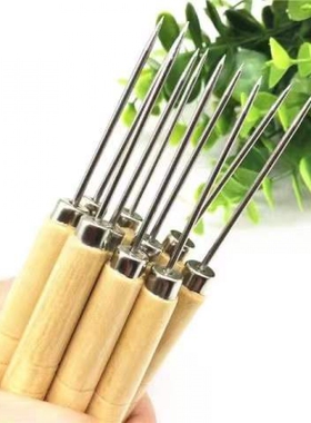 手工DIY工具打孔器锥子皮革工具千枚通鞋锥翻袋角/送布/折边/扎眼