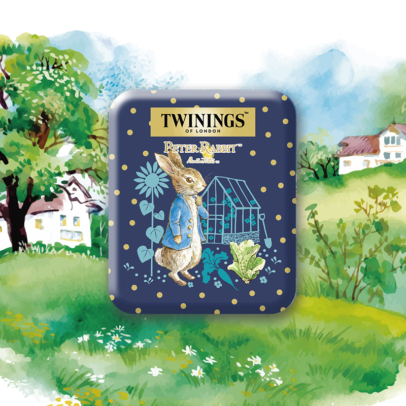 twinings川宁红茶比得兔旅行装茶包收纳盒联名卡通新年节日伴手礼-图3