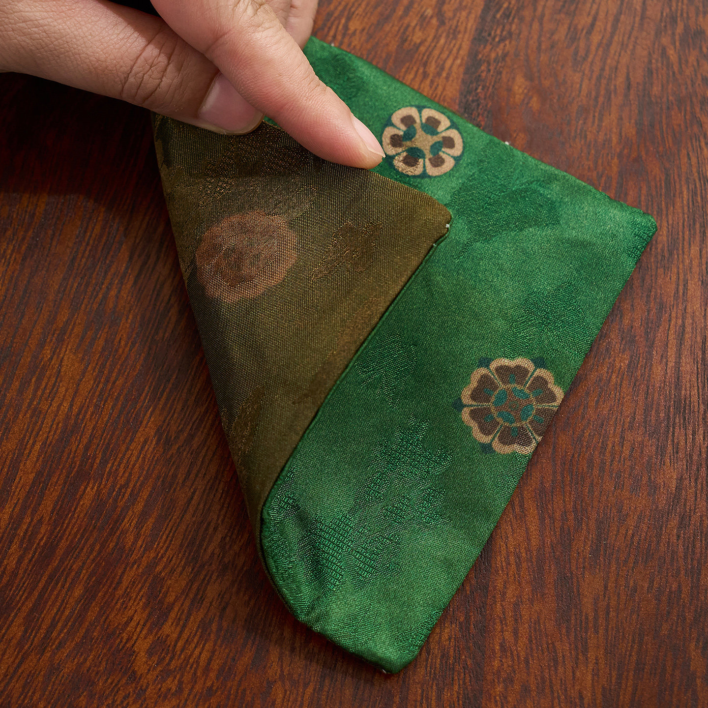 新中式老料香云纱双面茶席轻奢耐热防水公道杯垫茶台垫复古茶道垫,淘宝优惠券,粉丝福利购,淘宝优惠卷