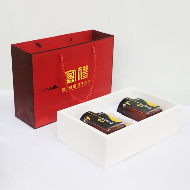 【蜂蜜礼盒装】鲍记纯正天然百花蜂蜜 鲍记食品蜂蜜