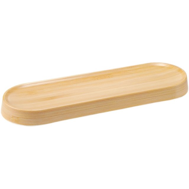 Metamine tableware long strip plate creative shrimp slip fat beef