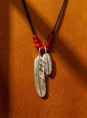 原创银饰羽毛z.native男女