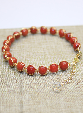 如鸿女士南红玛瑙手链