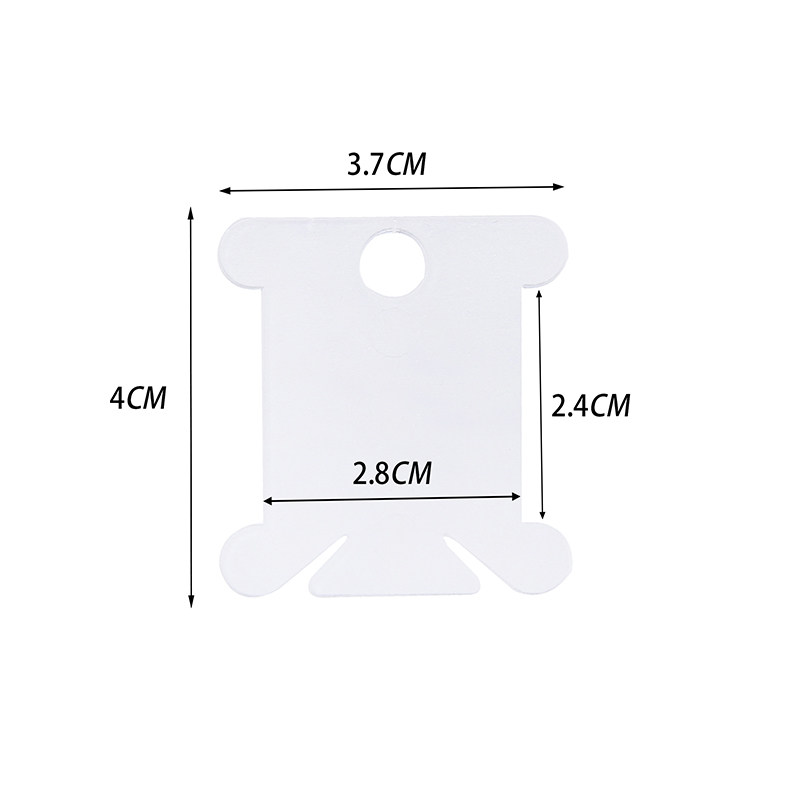 十字绣线塑料绕线板理线板卡片缠线板透明编织线绳卷线轴收纳工具,淘宝优惠券,粉丝福利购,淘宝优惠卷