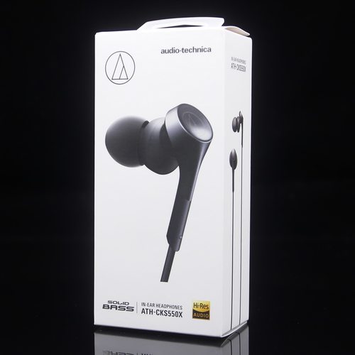 全新正品铁三角ATH-CKS550XIS 550X 770X 1100X低音带麦线控耳机 - 图0