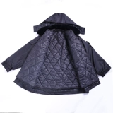 Пуховик, длинная зимняя куртка, увеличенная толщина, средней длины